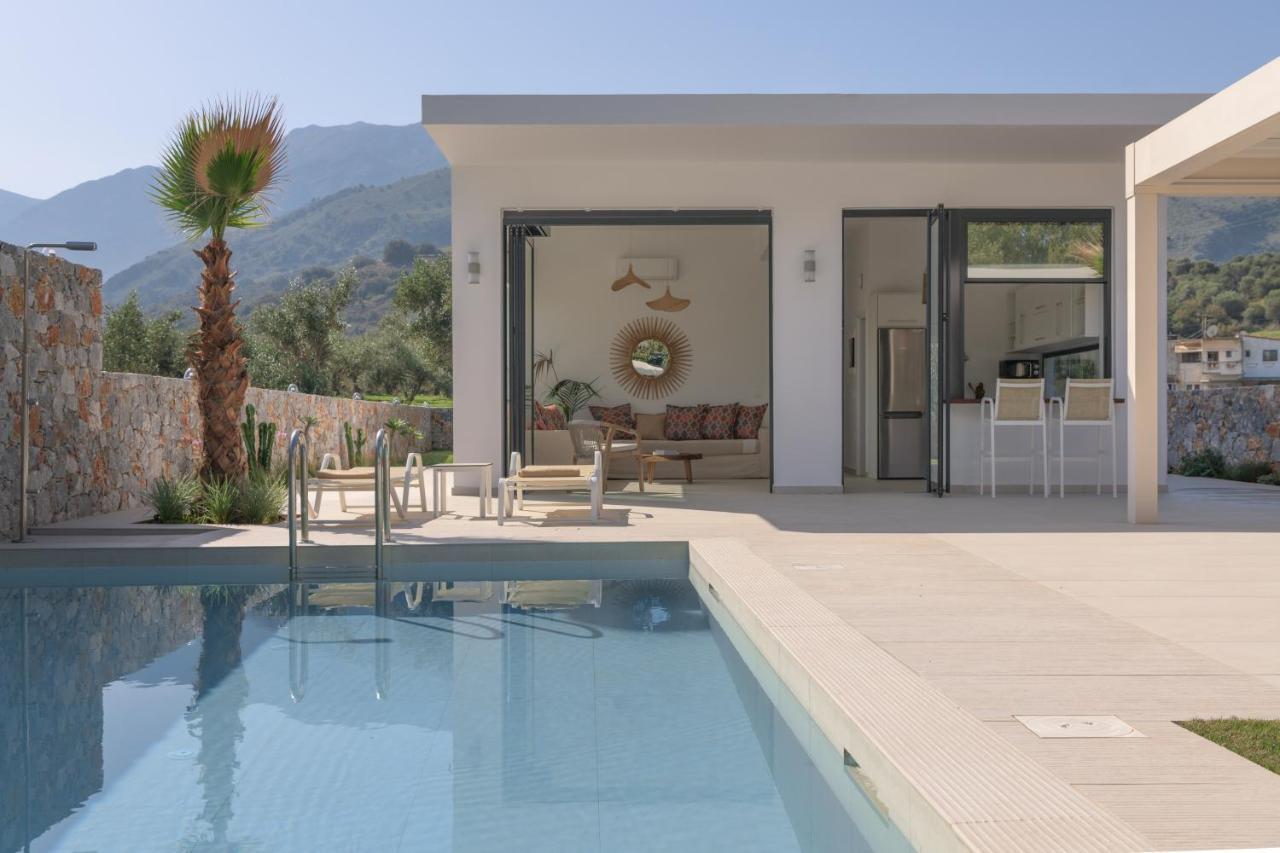 Pelagias Villa Lefka With Heated Pool Mathés Buitenkant foto