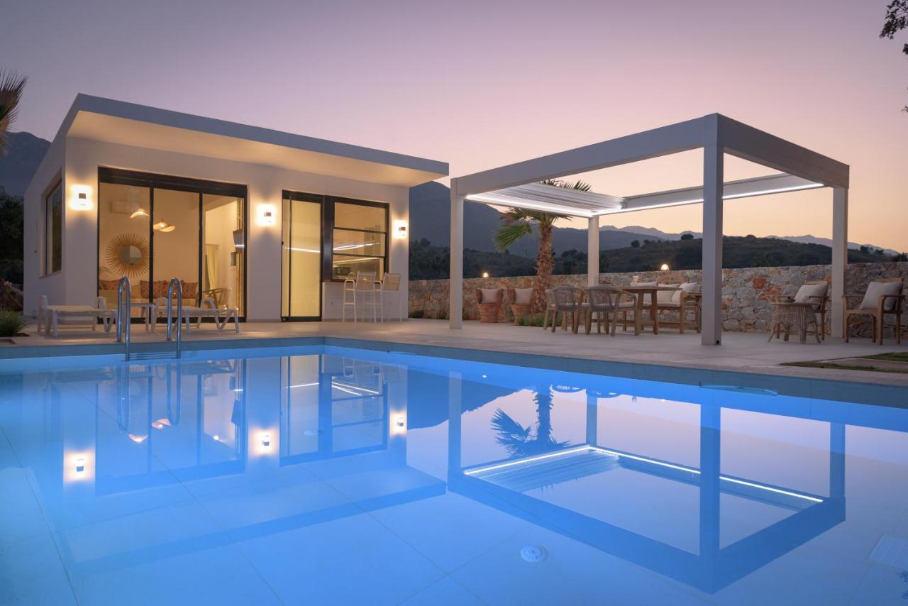 Pelagias Villa Lefka With Heated Pool Mathés Buitenkant foto