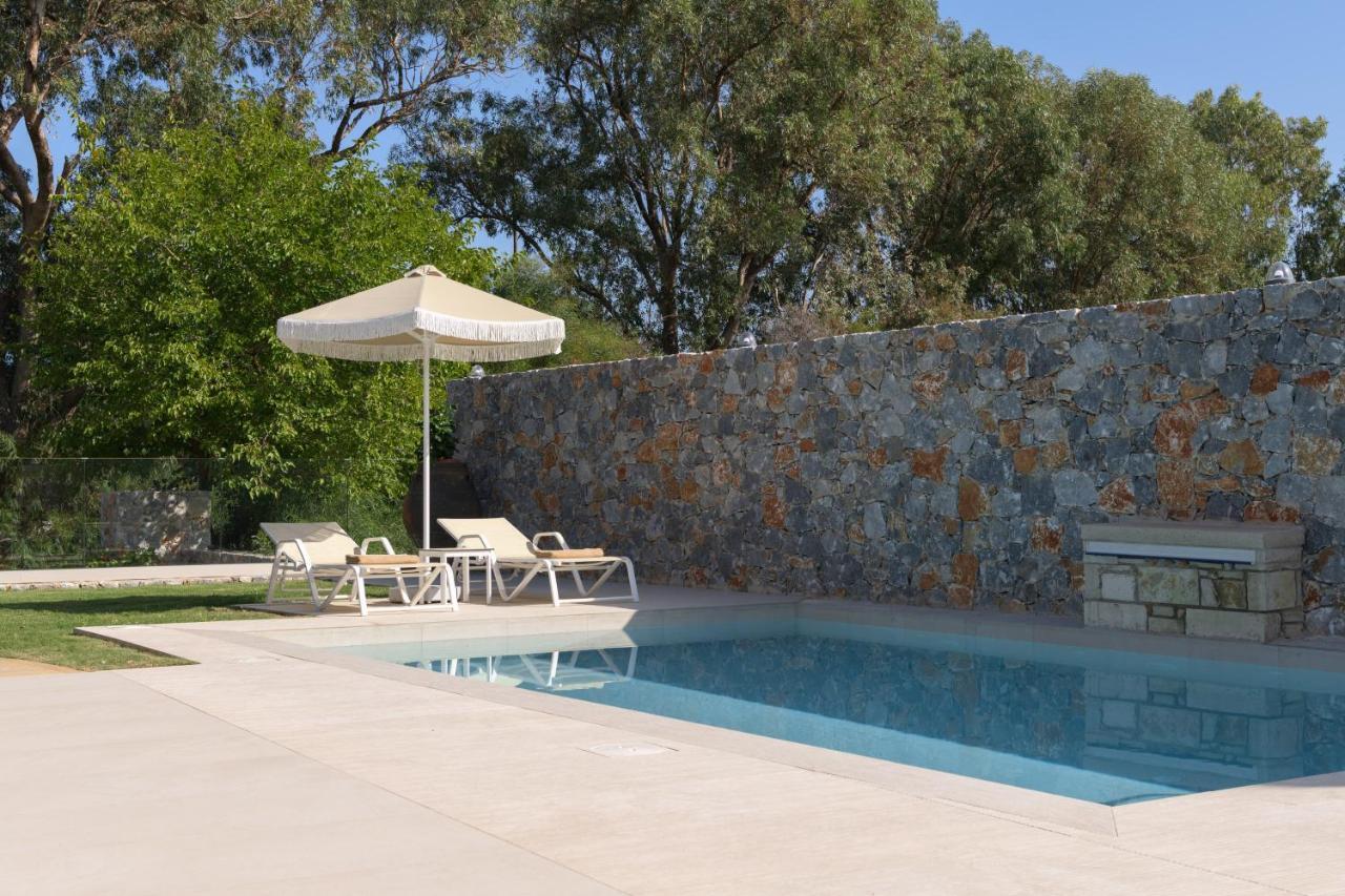 Pelagias Villa Lefka With Heated Pool Mathés Buitenkant foto