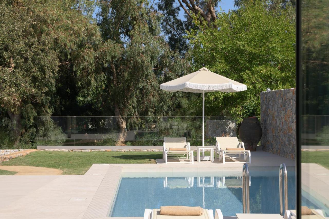 Pelagias Villa Lefka With Heated Pool Mathés Buitenkant foto