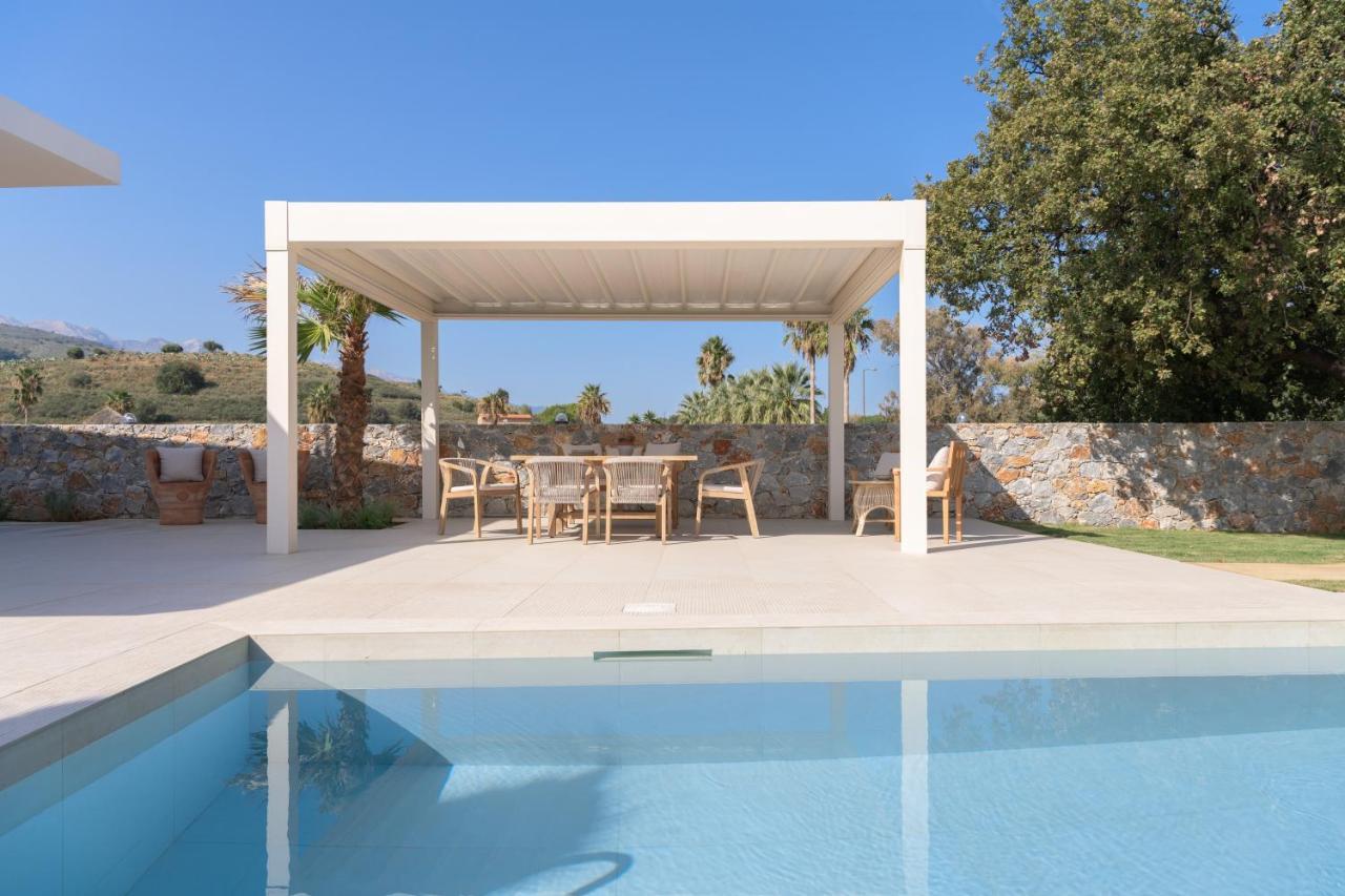 Pelagias Villa Lefka With Heated Pool Mathés Buitenkant foto