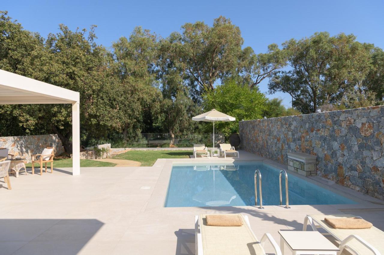 Pelagias Villa Lefka With Heated Pool Mathés Buitenkant foto
