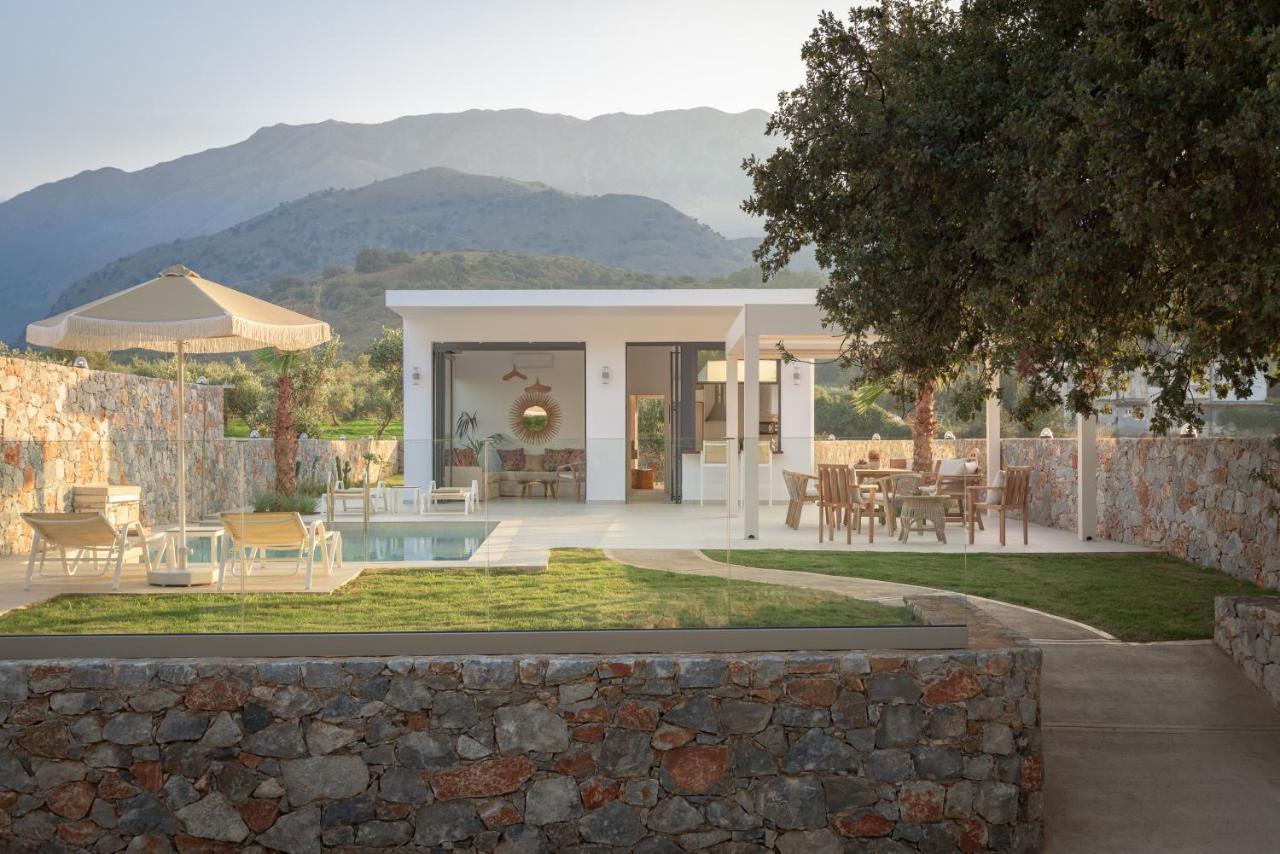 Pelagias Villa Lefka With Heated Pool Mathés Buitenkant foto