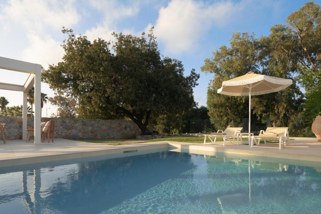 Pelagias Villa Lefka With Heated Pool Mathés Buitenkant foto