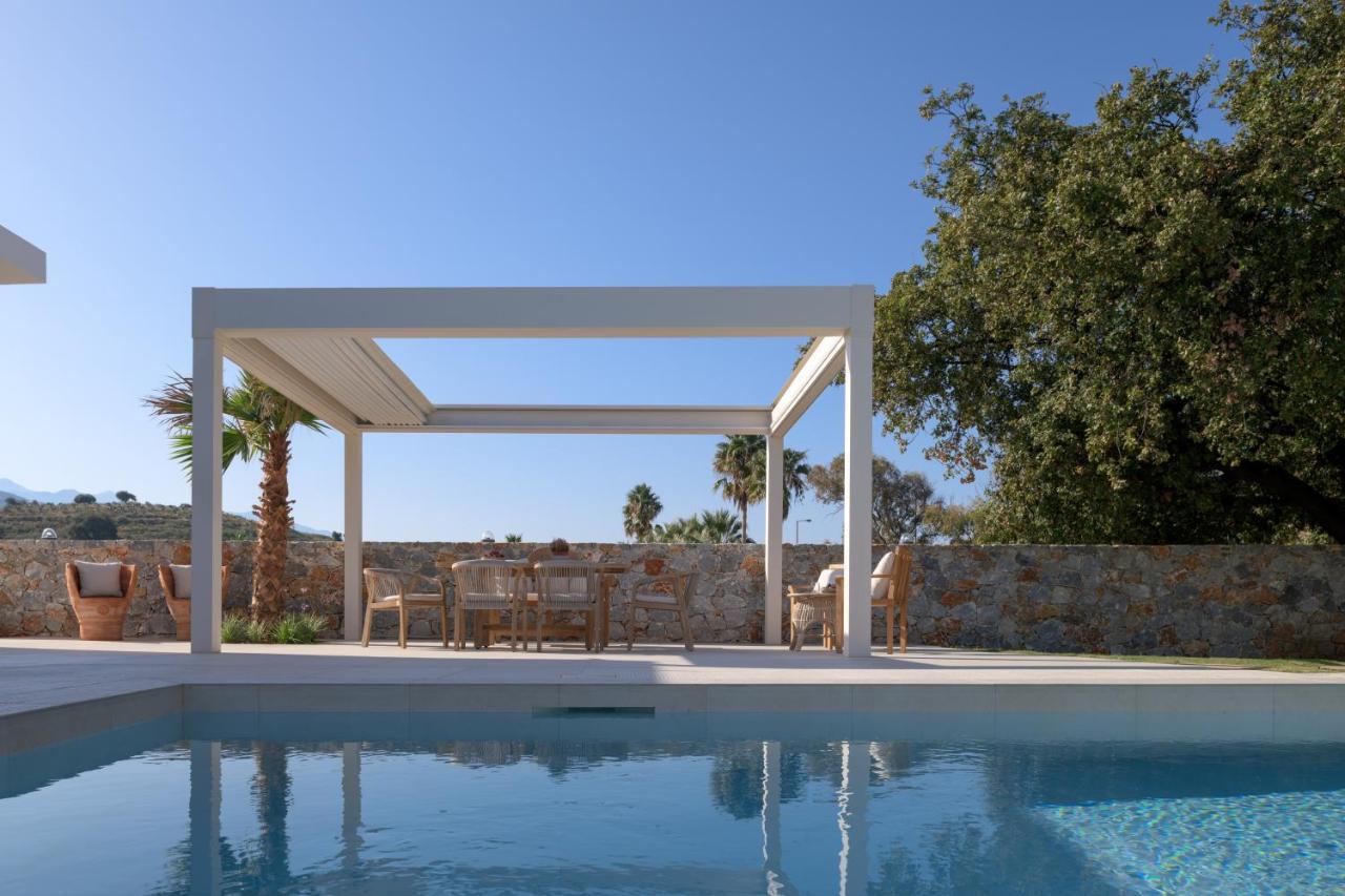 Pelagias Villa Lefka With Heated Pool Mathés Buitenkant foto