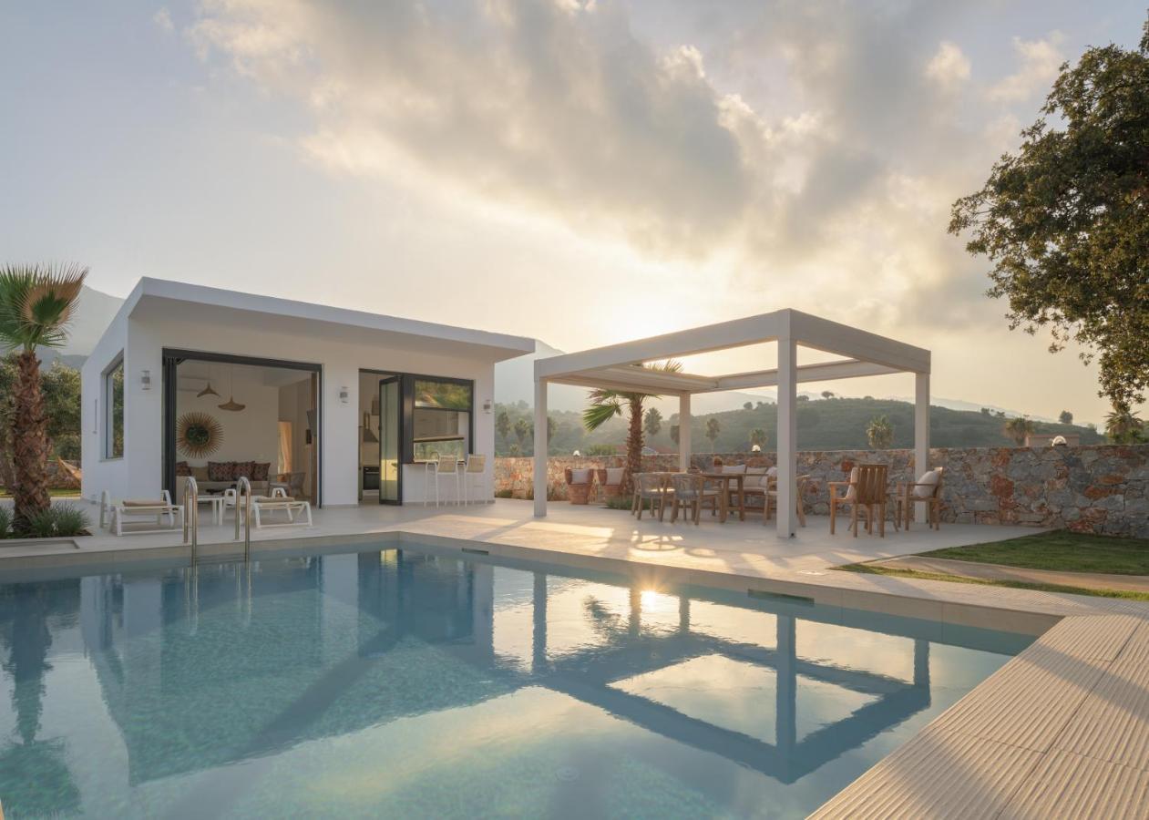 Pelagias Villa Lefka With Heated Pool Mathés Buitenkant foto