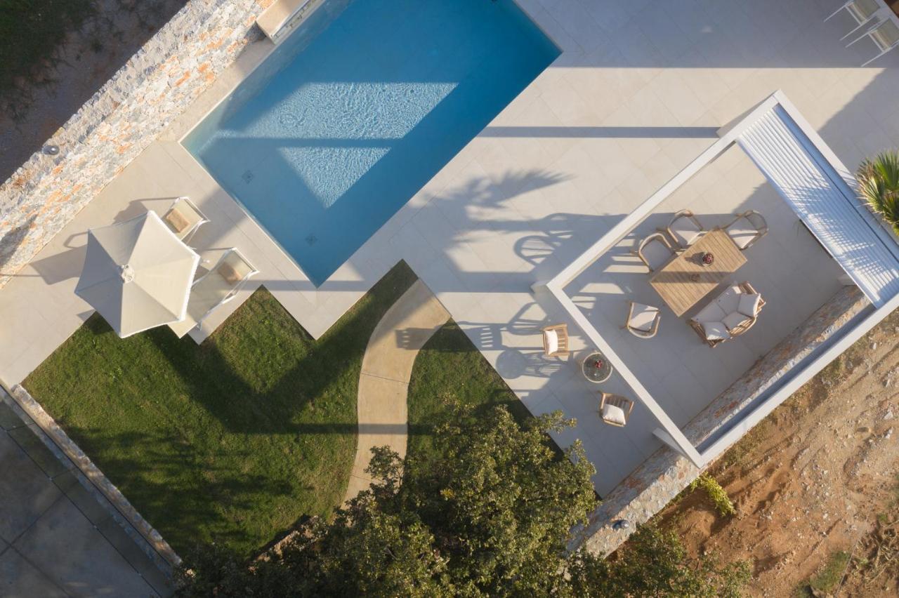 Pelagias Villa Lefka With Heated Pool Mathés Buitenkant foto