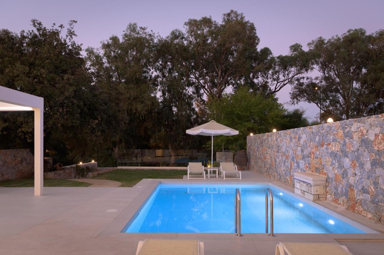 Pelagias Villa Lefka With Heated Pool Mathés Buitenkant foto